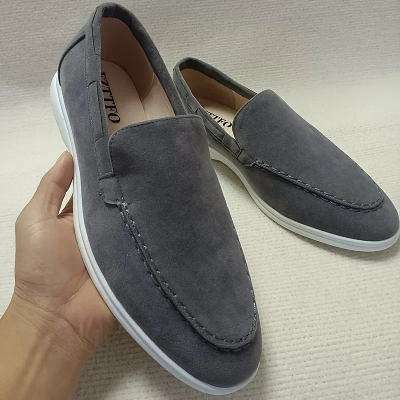 Men's Slip-On Loafers – Stitched Upper – Lightweight Comfort – view 6