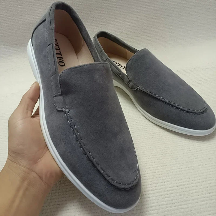 Men's Slip-On Loafers – Stitched Upper – Lightweight Comfort – view 6