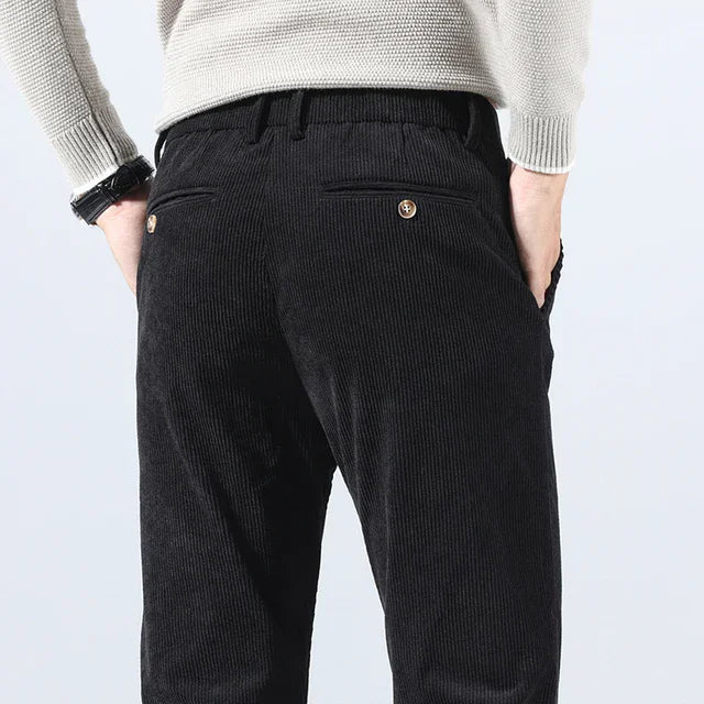 Men's Corduroy Trousers – Relaxed Fit Smart Casual Cords – view 7