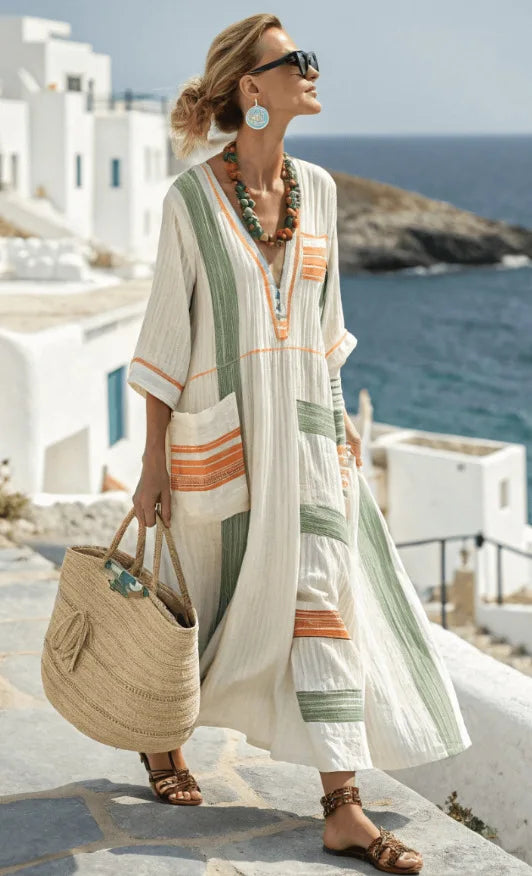 Women's Vera Flowing Maxi Dress - Effortless Summer Style