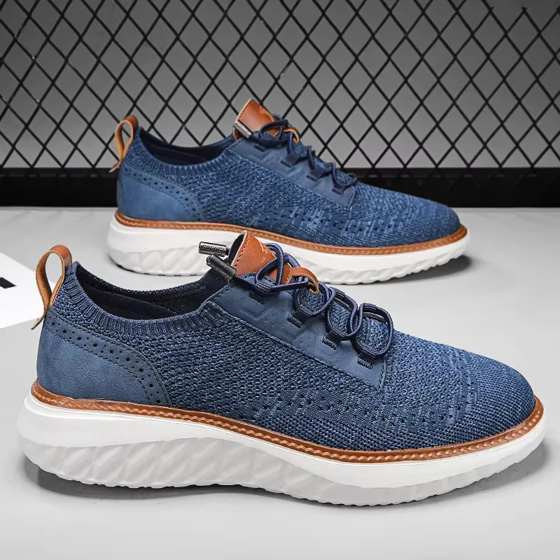 Men's Mesh Lightweight Trainers – Breathable Everyday Sneakers – view 5
