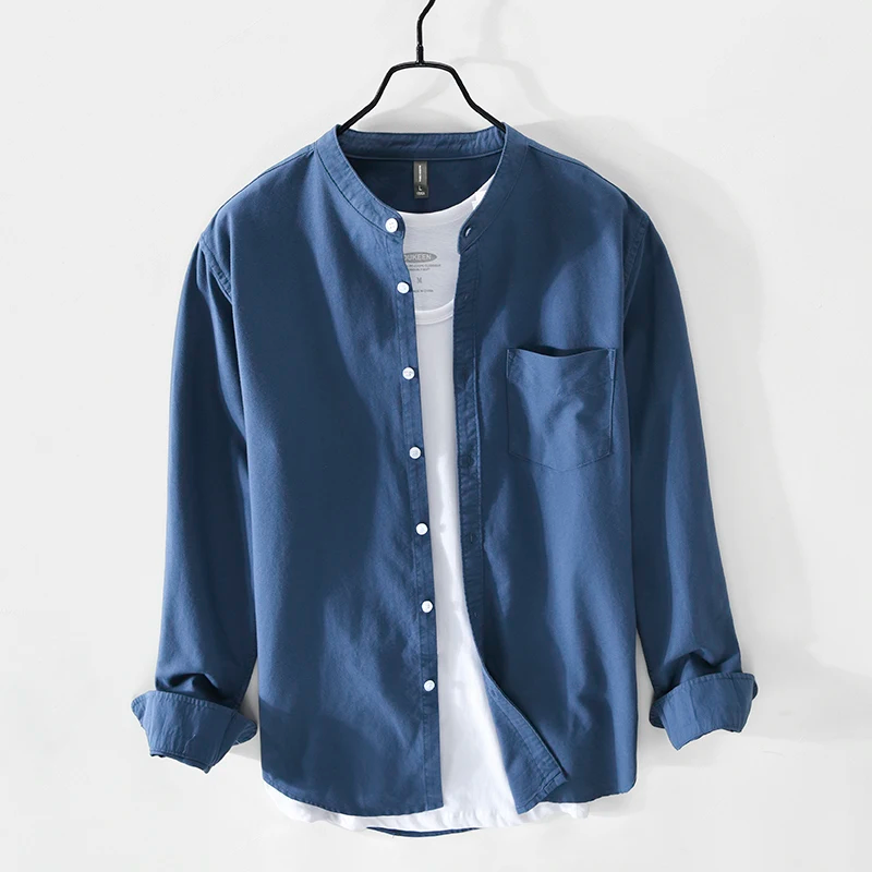 Men's Naples Smooth-Touch Shirt – Tailored Smart-Casual Style