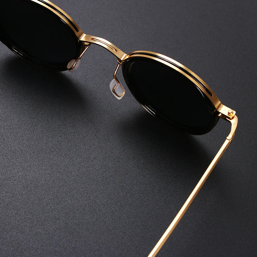 Men's Polarised Metal Frame Sunglasses – UV Protection – view 5