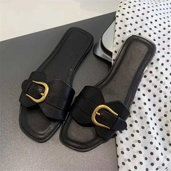 Women's Geneva Buckle Sandals – Cushioned Smart Summer Style – view 12