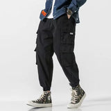 Men's Quick-Dry Cargo Joggers – Tactical Pockets, Elastic Cuffs