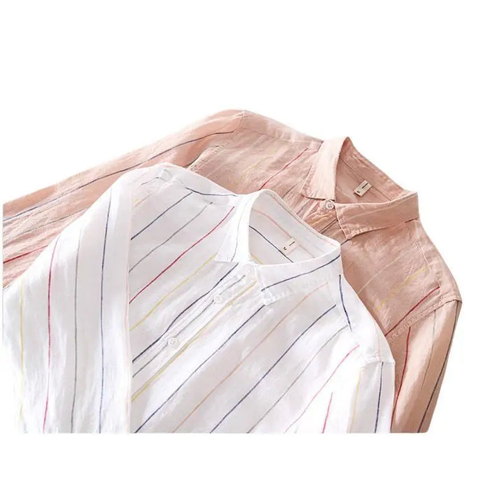 Men's Linen Button-Down Shirt – Breathable Summer Tailoring – view 3