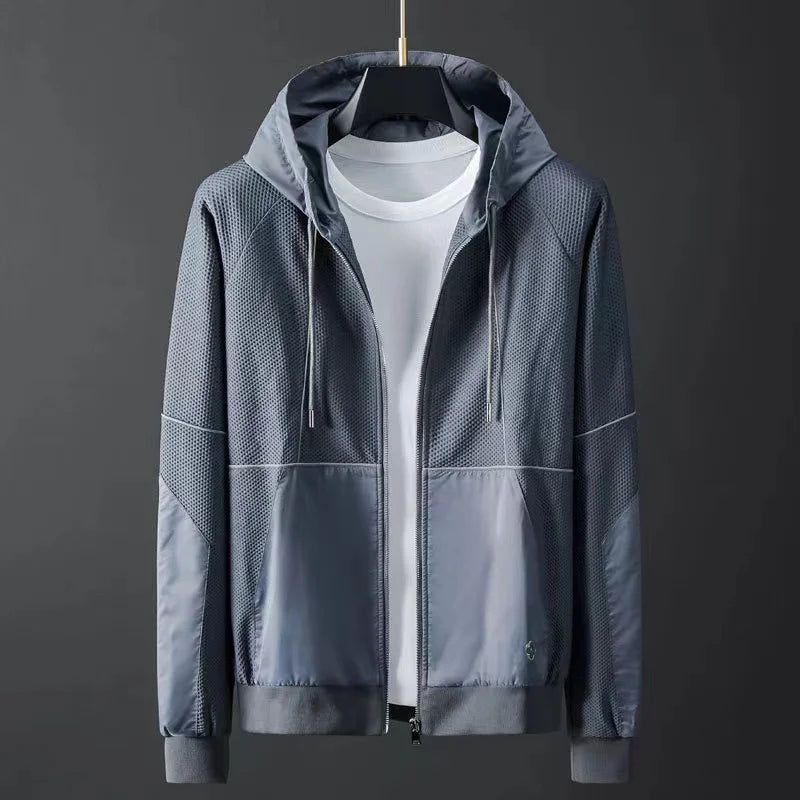 Men's Performance Tracksuit – Breathable Full-Zip Hooded Set – view 3
