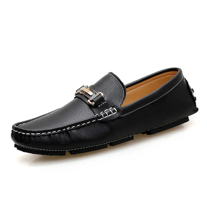 Men's Leather Loafers – Cushioned Slip-On for Work and Weekend – view 7