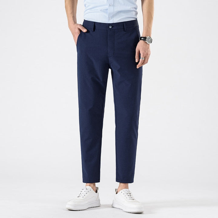 Men's Stretch Tailored Chinos – Straight Leg Smart Casual – view 4