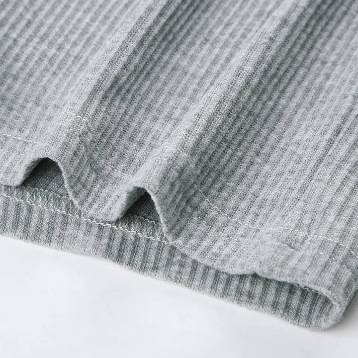 Women's Ribbed Knit Lounge Set – Ridge 3-Piece Hoodie & Shorts