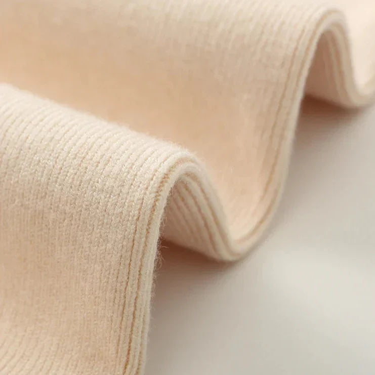 Women's Cashmere-Blend Wide-Leg Knit Trousers – Soft Lounge Luxury