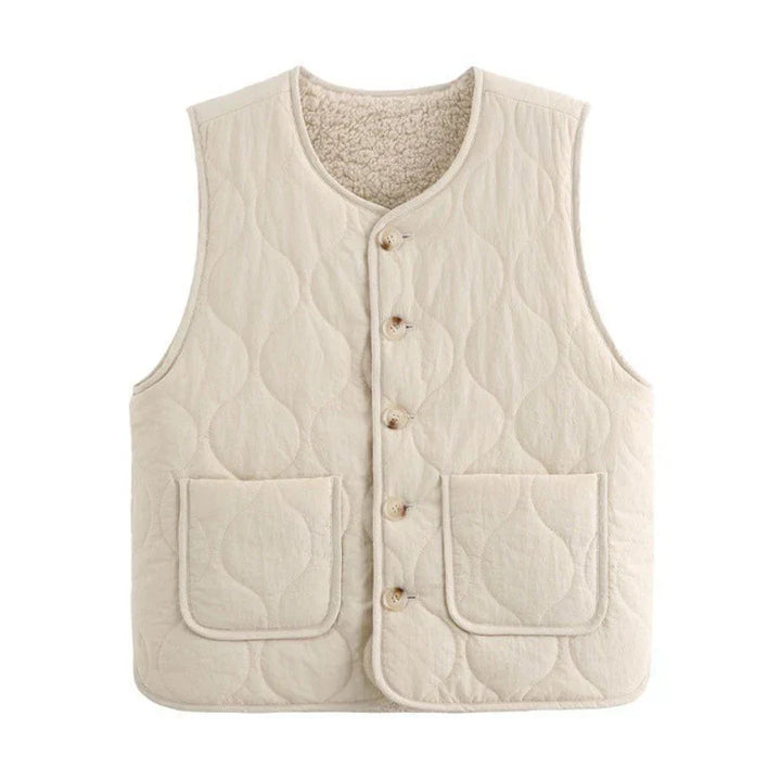 Women's Reversible Quilted Gilet – Lightweight Layering Vest – view 7