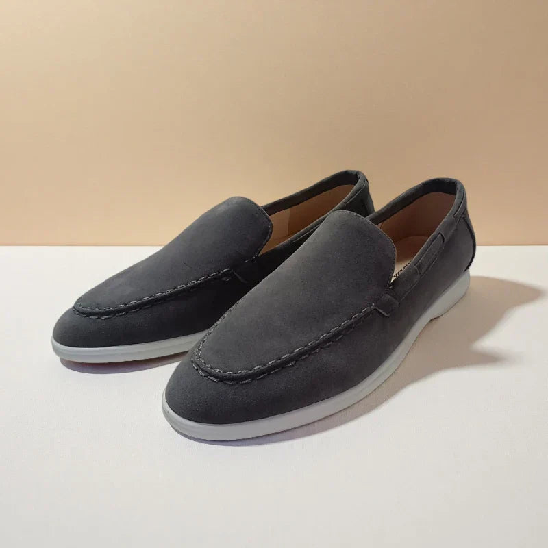Men's Slip-On Loafers – Stitched Upper – Lightweight Comfort – view 9