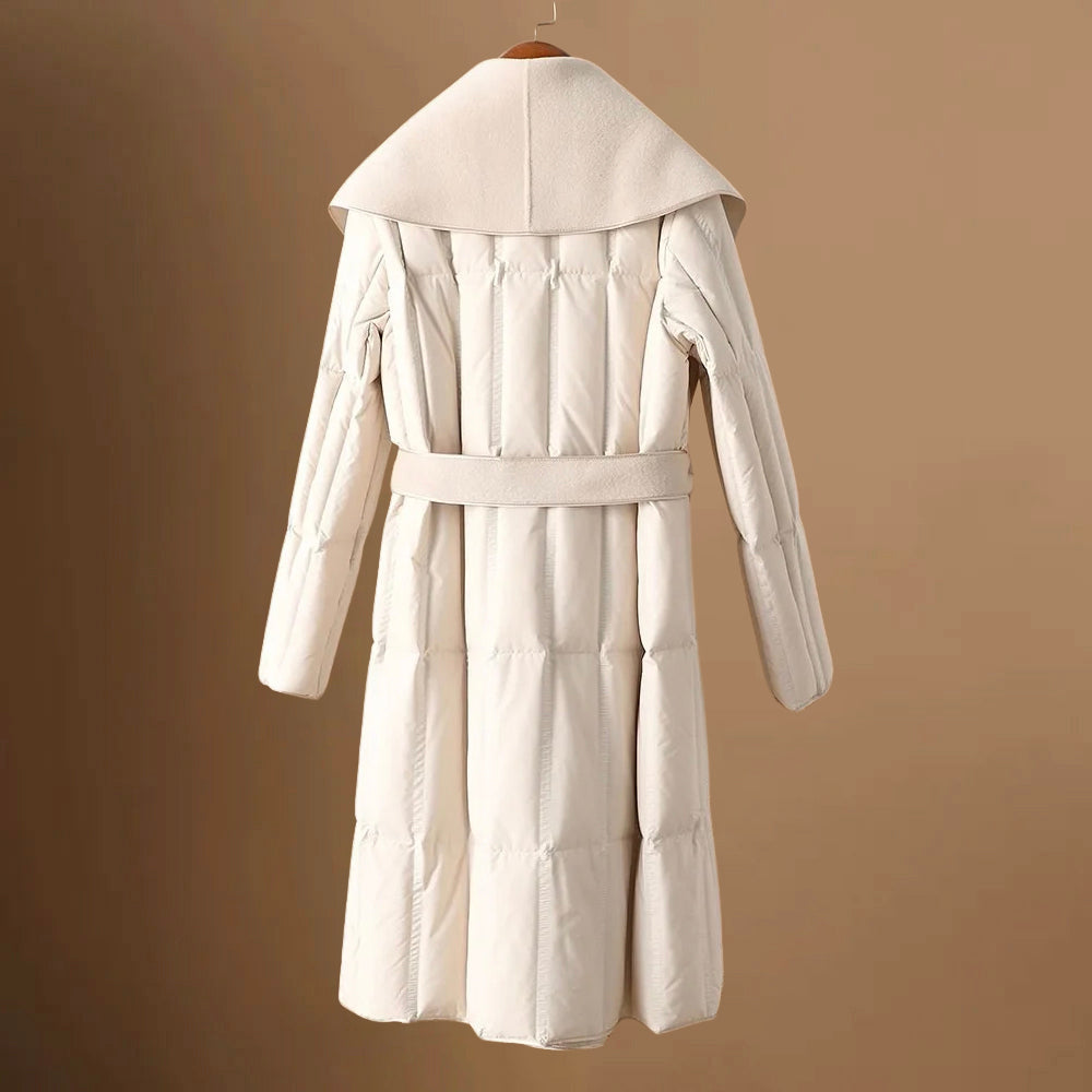 Women's Cashmere Belted Longline Coat – Elegant Winter Warmth – view 4