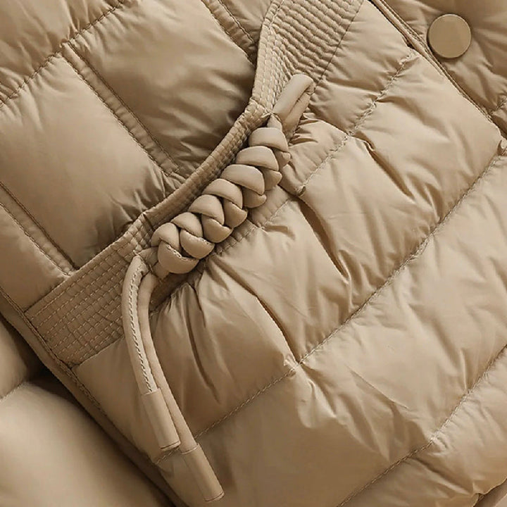 Women's Down Double-Breasted Puffer Jacket – Warm Winter Layer – view 5