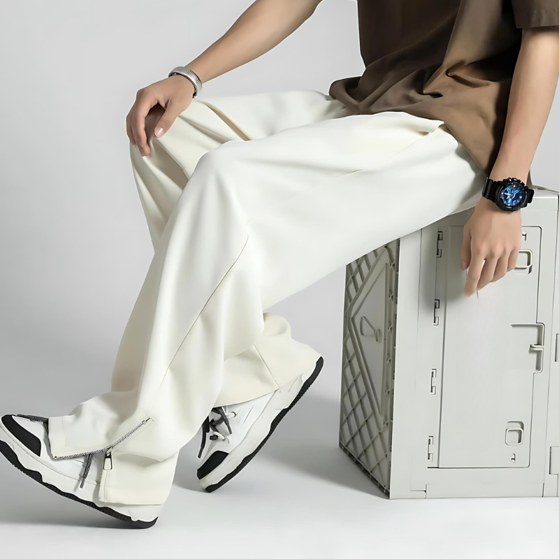 Men's Tailored Smart Trousers – Formal and Smart-Casual Wear – view 3