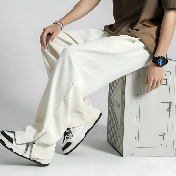 Men's Tailored Smart Trousers – Formal and Smart-Casual Wear – view 3