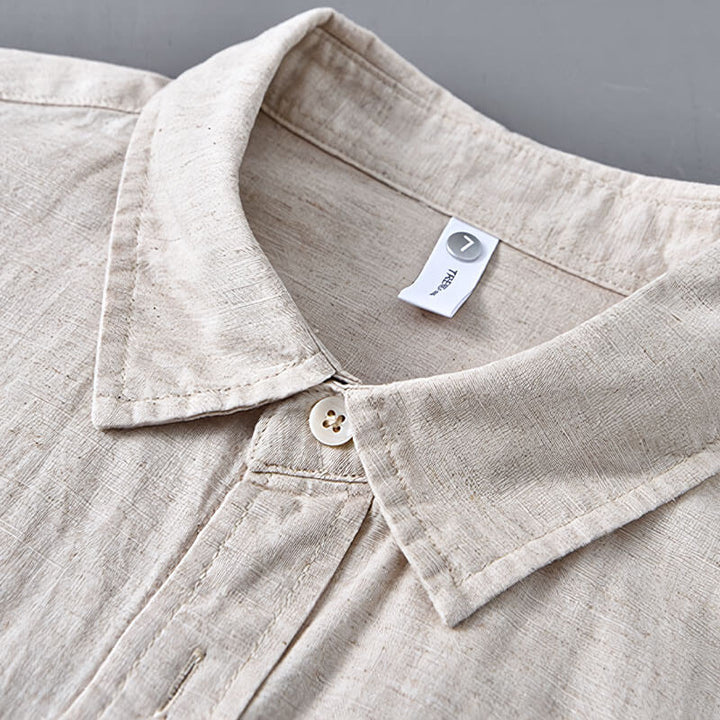 Men's Breathable Coastal Shirt – Tailored Fit Smart-Casual Summer – view 7