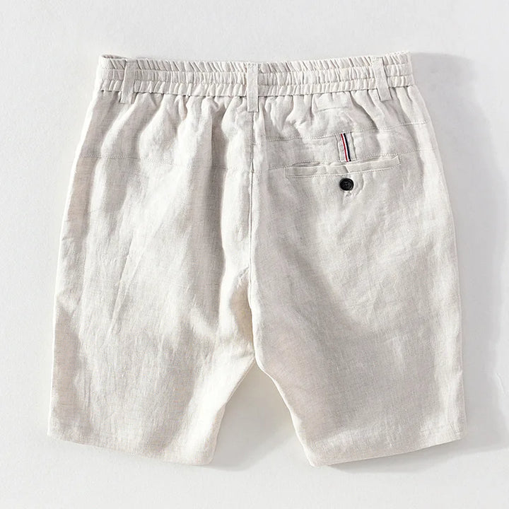 Men's Linen Summer Shorts – Lightweight Coastal Casual Wear – view 2