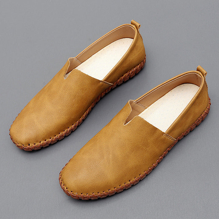 Men's Leather Loafers – Cushioned Slip-On Smart Casual Shoes – view 8