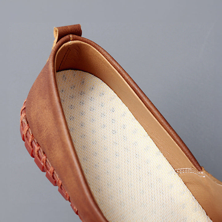 Men's Leather Loafers – Cushioned Slip-On Smart Casual Shoes – view 10