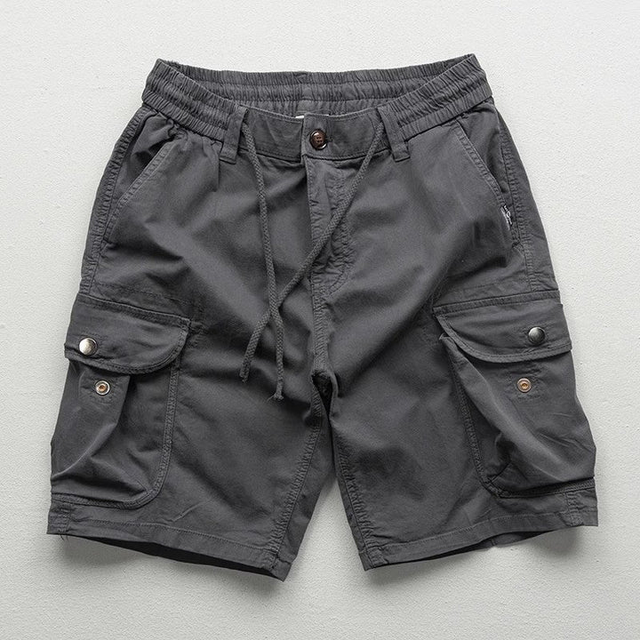 Men's Lightweight Cargo Shorts – Stretch Waist Walking Shorts – view 4