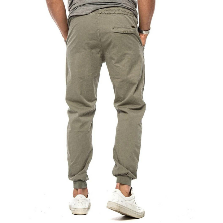 Men's Linen Blend Joggers – Breathable Relaxed-Fit Trousers – view 6