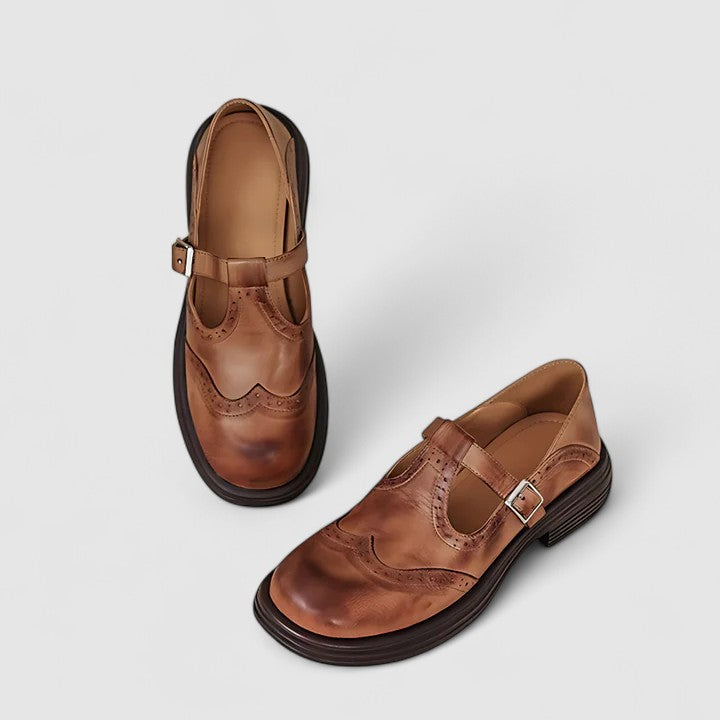 Women's Louisa Classic Mary Jane Flats – Elegance and Comfort