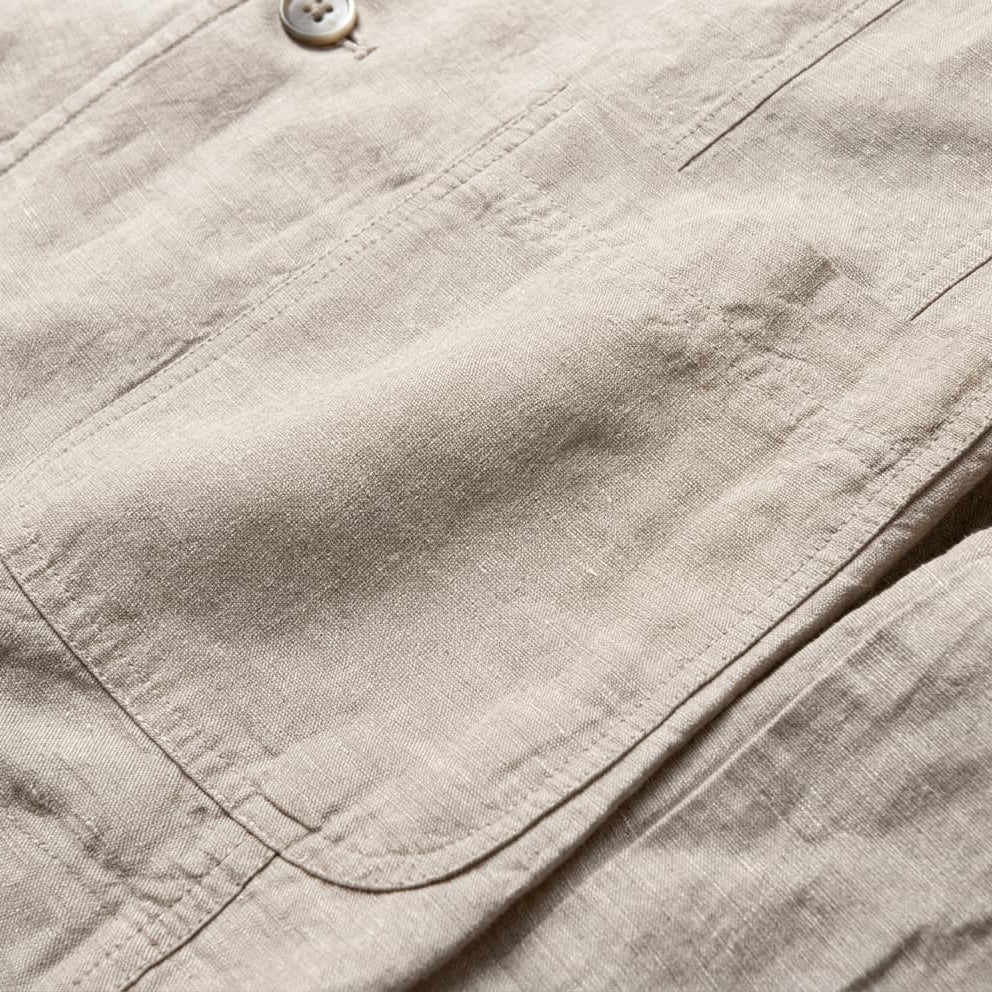 Men's Linen Cotton Suit – Relaxed Two-Piece for Summer Weddings – view 5