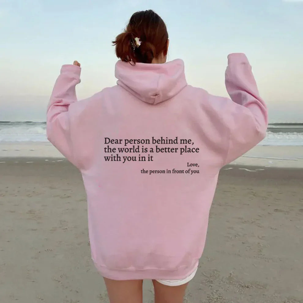 Women's 'You Are Enough' Inspirational Hoodie - Uplifting