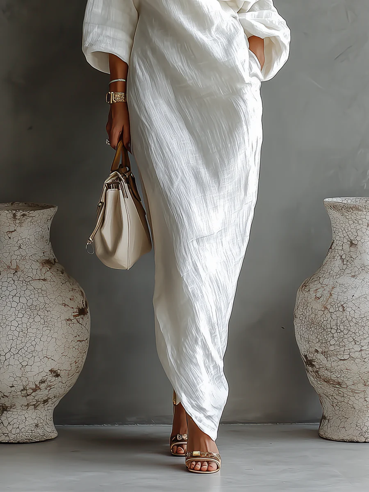 Women's Elegant One-Shoulder Maxi Dress - Perfect for Summer Occasions