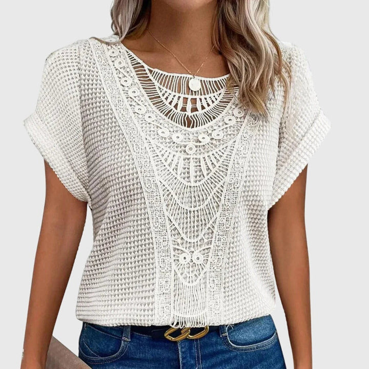 Women's Ibiza Style Blouse - Elegant & Lightweight