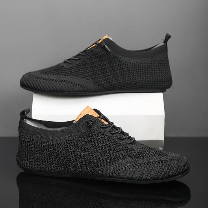Men's Mesh Knit Slip-On Trainers – Lightweight Comfort – view 4