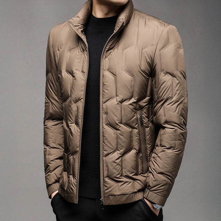 Men's Quilted Down Jacket – Lightweight Windproof Warmth – view 2