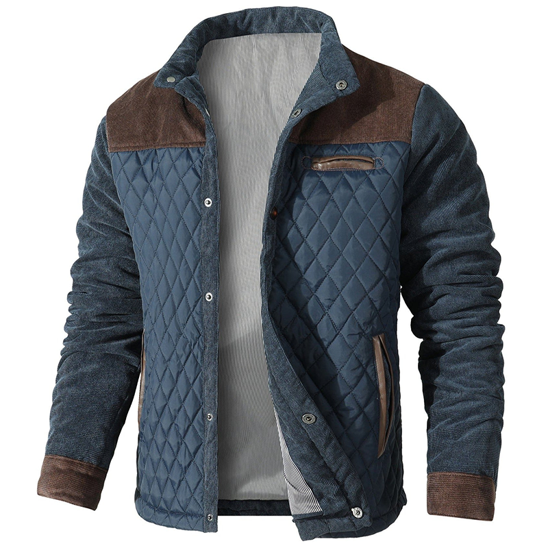 Men's Retro Rider Jacket – Vintage Biker Style for Everyday