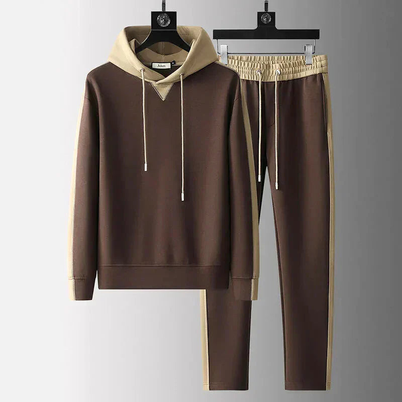 Men's Two-Tone Knit Lounge Set – Soft Co-Ord for Easy Weekends – view 5