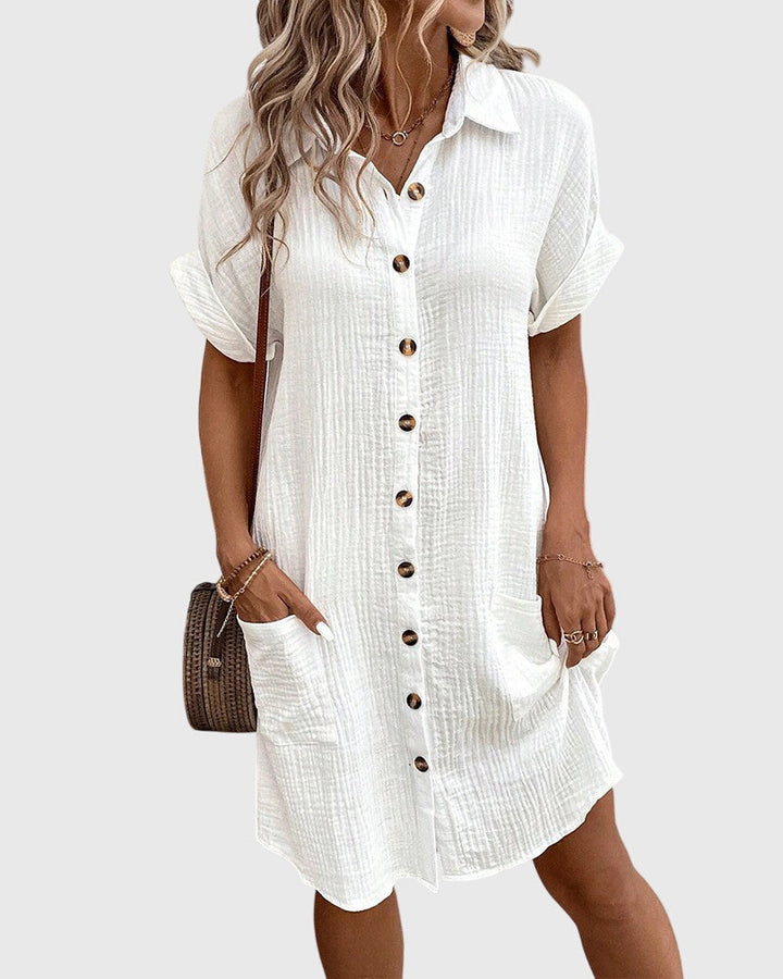 Women's Caroline Relaxed Fit Dress - Everyday Comfort