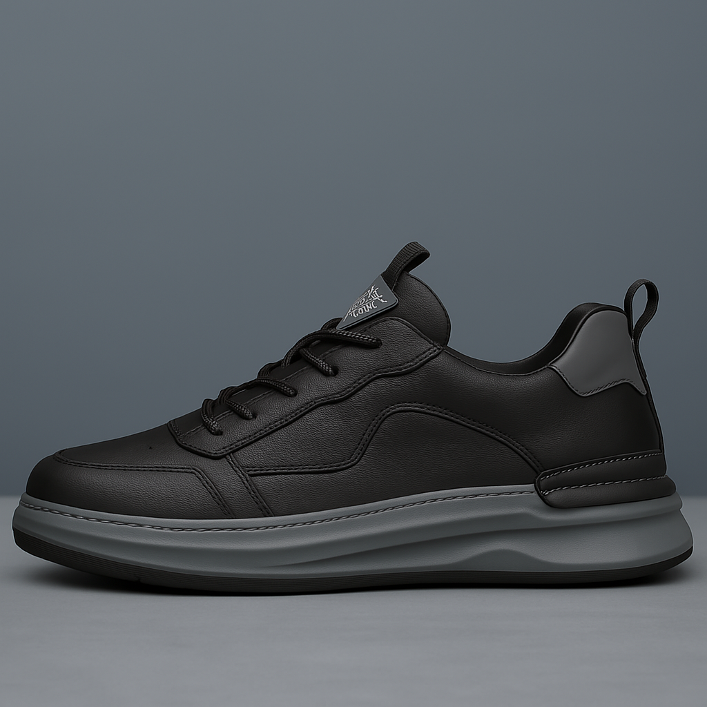 Men's Leather Low-Top Trainers – Hudson Smart Casual – view 6