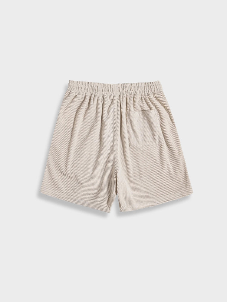 Men's Bordeaux Corduroy Co-Ord Set – Shirt and Shorts Summer – view 7