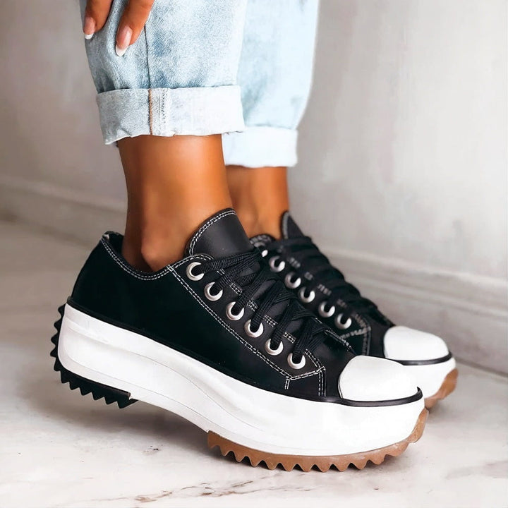 Women's Sylva Orthopedic Platform Sneakers - All-Day Comfort & Support