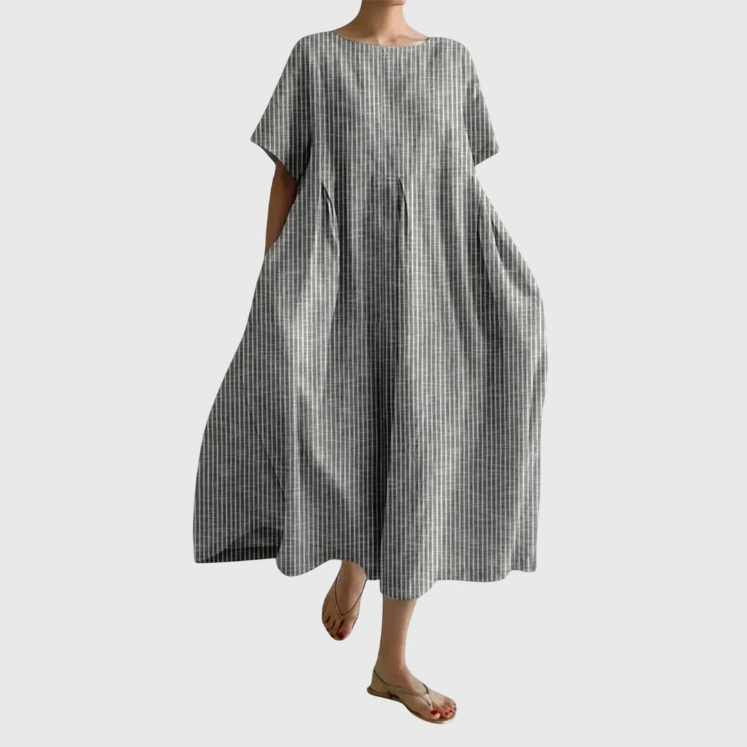 Women's Striped Casual Dress - Effortless Summer Style