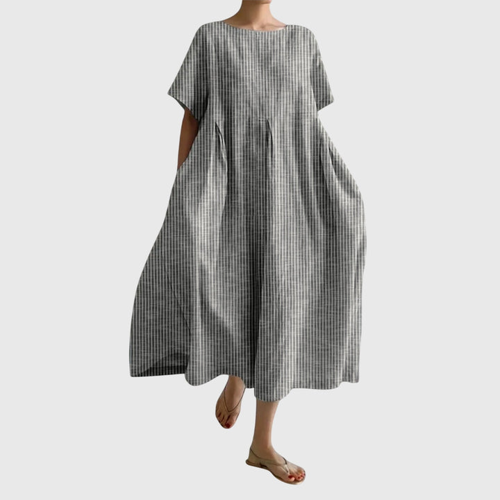 Women's Striped Casual Dress - Effortless Summer Style