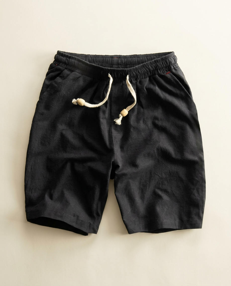Men's Cotton Drawstring Shorts – Everyday Summer Comfort – view 7