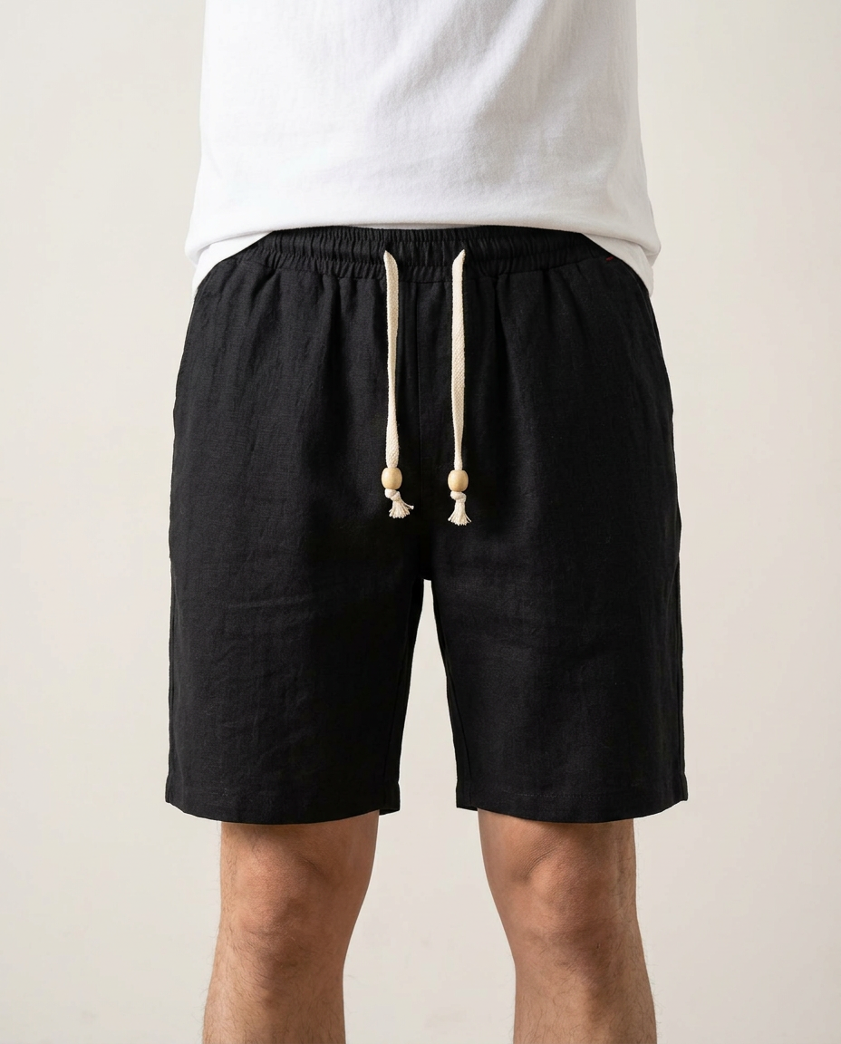 Men's Cotton Drawstring Shorts – Everyday Summer Comfort – view 6