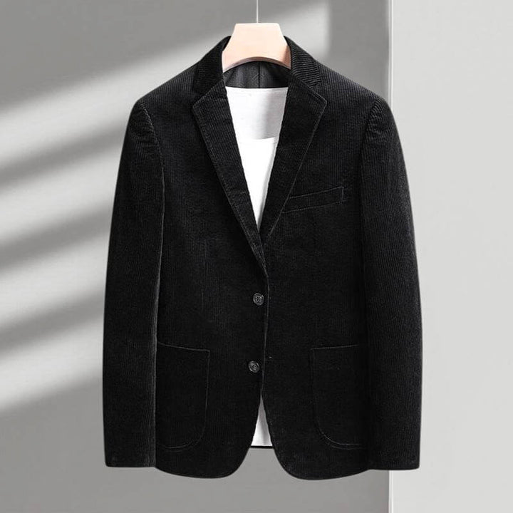 Men's Corduroy Blazer – Smart Casual Tailored Sport Coat – view 3