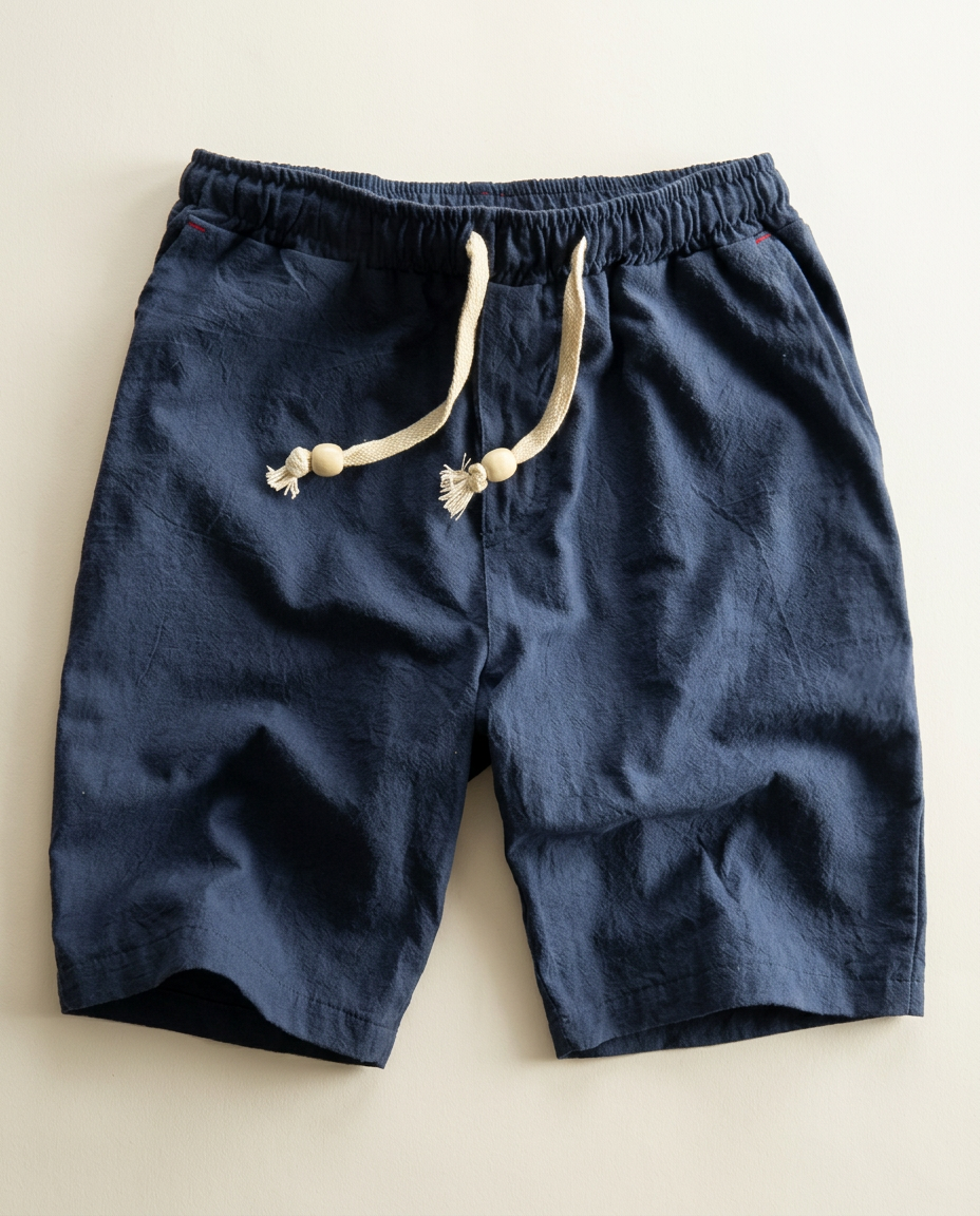 Men's Cotton Drawstring Shorts – Everyday Summer Comfort – view 3