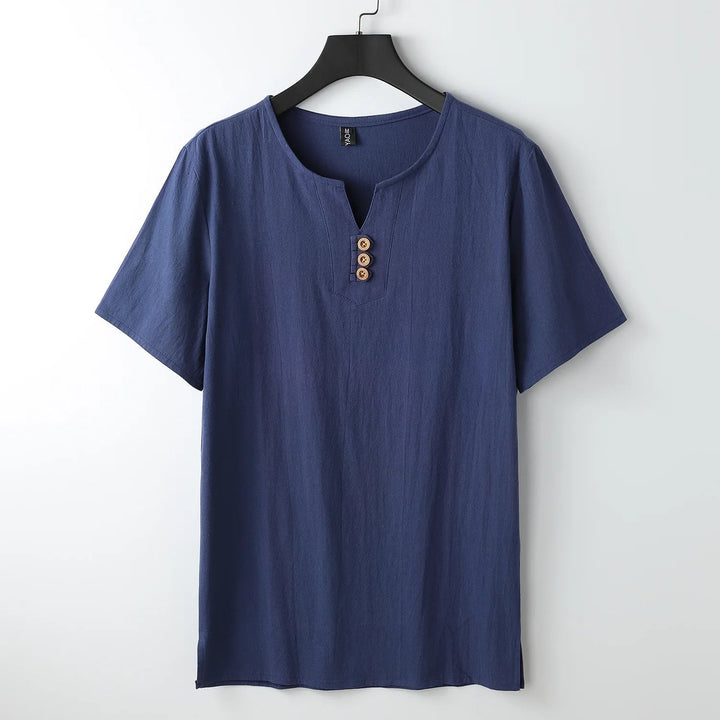 Men's Arlo Linen Shirt – Relaxed Oversized Summer Button-Up