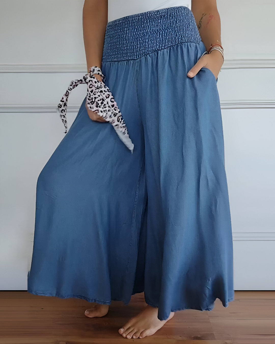 Women's Comfortable Elastic Waist Pants - Everyday Comfort