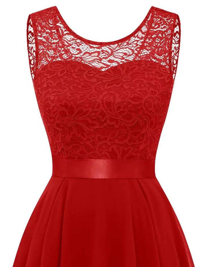 Women's Kaitlyn High-Low Elegant Dress – Wedding Guest Ready