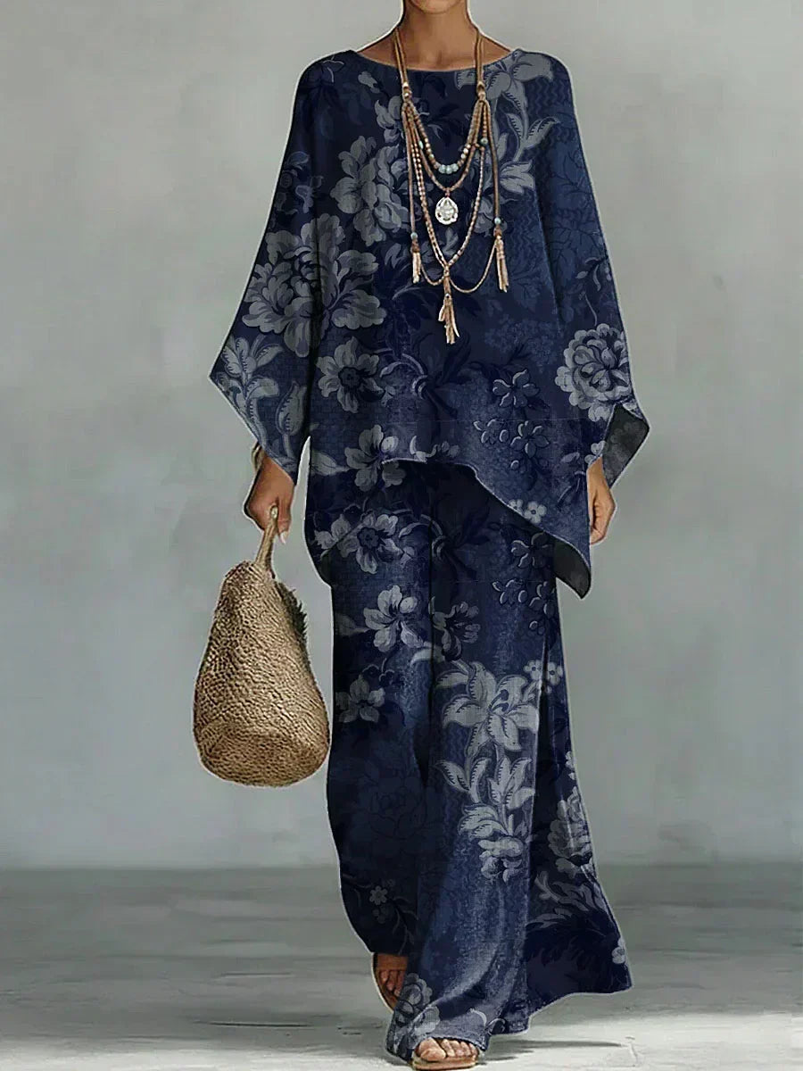 Helene Printed Two-Piece Set